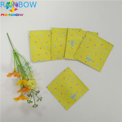 Mylar 3 옆 물개 식사 차 캡슐을 위한 편평한 지퍼 부대를 포장하는 음식 급료 포일 주머니