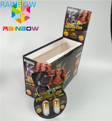 주문 아이 저항하는 Botton 자물쇠 3D 카드 종이상자를 포장하는 Premierzen 물집 카드