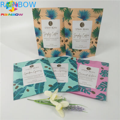 매트 Reclosable 끝은 주머니 부대, 몸을 위한 Zip 자물쇠 포장 부대를 제거합니다 위로 서 있습니다