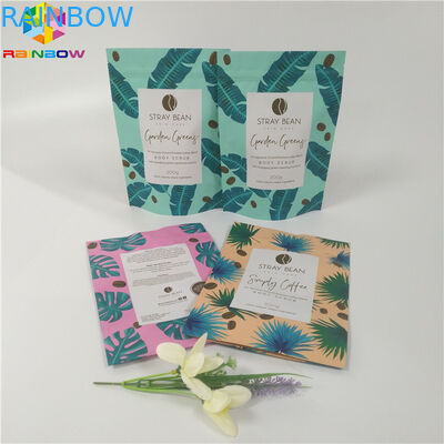 매트 Reclosable 끝은 주머니 부대, 몸을 위한 Zip 자물쇠 포장 부대를 제거합니다 위로 서 있습니다