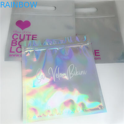 속눈섭 연장 접착제를 위해 밀봉되는 부대 광택 있는 3 측을 포장하는 지플락 화장품