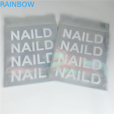 속눈섭 연장 접착제를 위해 밀봉되는 부대 광택 있는 3 측을 포장하는 지플락 화장품