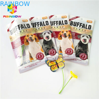 광택 있는 끝은 Ziplock 부대 3 편들어진 밀봉한 창 Fleixble 포장을 위로 서 있습니다