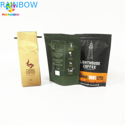 단백질/커피 분말을 위한 Resealable Ziplock를 포장하는 편평한 바닥 티백