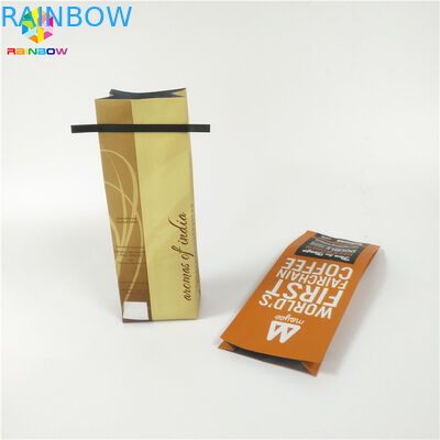 단백질/커피 분말을 위한 Resealable Ziplock를 포장하는 편평한 바닥 티백