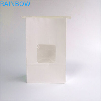 주석 동점 브라운 측 창을 가진 삼각천에 의하여 주문을 받아서 만들어지는 종이 봉지 기름이 안 배는 내구재