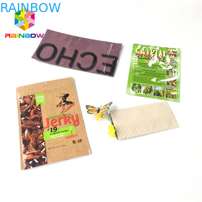 플라스틱 알루미늄 호일 원색 인쇄 3 옆 물개를 포장하는 Resealable 포일 주머니