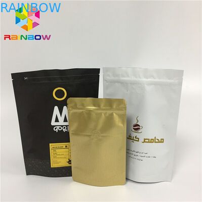 사진 요판 인쇄는 지퍼 주머니 부대 눈물 노치 선 Zip 자물쇠에 의하여 박판으로 만들어진 포일을 위로 서 있습니다