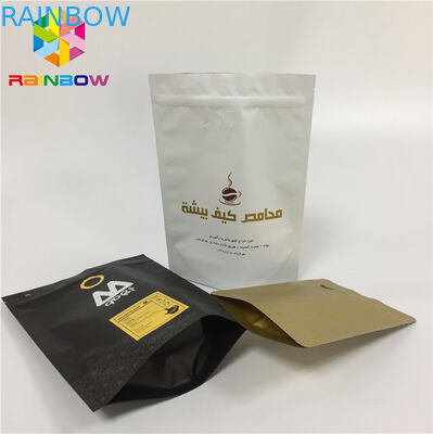 사진 요판 인쇄는 지퍼 주머니 부대 눈물 노치 선 Zip 자물쇠에 의하여 박판으로 만들어진 포일을 위로 서 있습니다