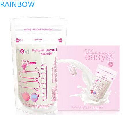 두 배 지퍼 주머니, 열을 위로 서 있으십시오 - 포장 부대 젖 저장을 밀봉하십시오