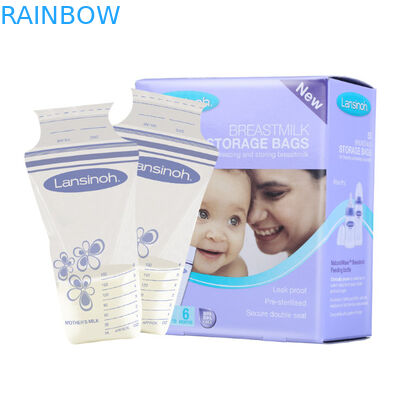 두 배 지퍼 주머니, 열을 위로 서 있으십시오 - 포장 부대 젖 저장을 밀봉하십시오