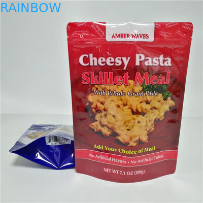 디지털 방식으로 인쇄 식사 부대 포장은 음식 주머니 바닥 삼각천 부대 SGS FDA를 위로 서 있습니다