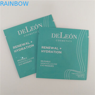 풀 컬러 인쇄는 지퍼 주머니 부대 재사용할 수 있는 눈 가면극 포장을 위로 서 있습니다