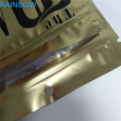 아이 증거 재사용할 수 있는 지플락 부대, Mylar는 주머니 사진 요판 인쇄를 위로 서 있습니다