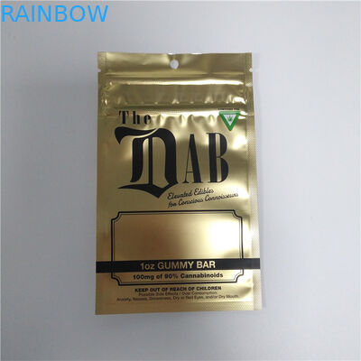 아이 증거 재사용할 수 있는 지플락 부대, Mylar는 주머니 사진 요판 인쇄를 위로 서 있습니다