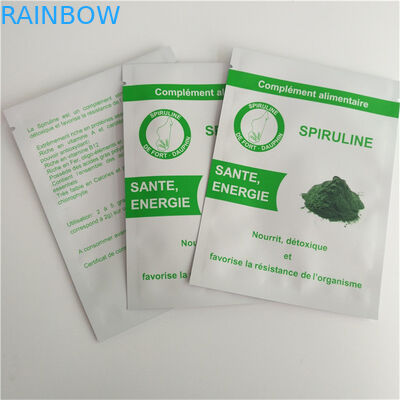 알루미늄 호일 음식 급료는 주머니 3 옆 물개 Eco 커피 분말 부대를 위로 서 있습니다