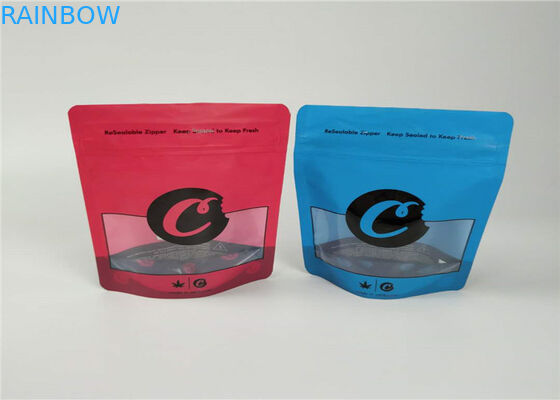 알루미늄 호일은 1LB 과자 CBD 포장 내구재를 포장하는 플라스틱 주머니를 자루에 넣습니다