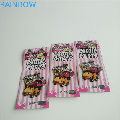 Resealable CBD Vape 카트리지는 Vape 탱크를 위한 주머니 지퍼 Mylar 부대를 위로 서 있습니다