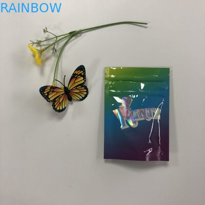 Mylar Runtz를 포장하는 두 배 지퍼 포일 주머니는 포장 과자를 위한 플라스틱을 자루에 넣습니다