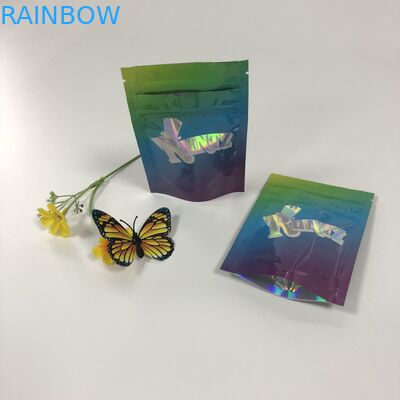 Mylar Runtz를 포장하는 두 배 지퍼 포일 주머니는 포장 과자를 위한 플라스틱을 자루에 넣습니다