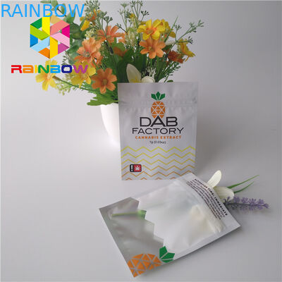 CBD 기름 Gummies 잡초를 위해 방습 알루미늄 호일 플라스틱 주머니 포장