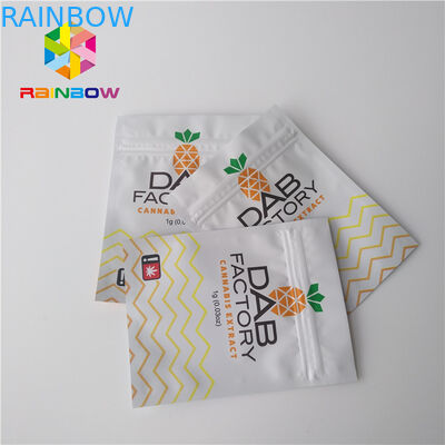 CBD 기름 Gummies 잡초를 위해 방습 알루미늄 호일 플라스틱 주머니 포장