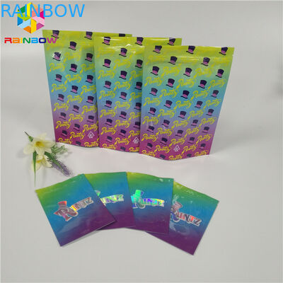 Runtz 부대 과자/알약/고무 같은 곰 신청을 포장하는 증거 포일 주머니를 냄새맡으십시오