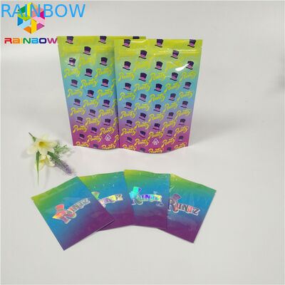 Runtz 부대 과자/알약/고무 같은 곰 신청을 포장하는 증거 포일 주머니를 냄새맡으십시오