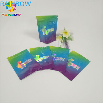 과자 포일 주머니 포장 관례는 플라스틱 Zip 자물쇠 부대 아이 증거를 인쇄했습니다