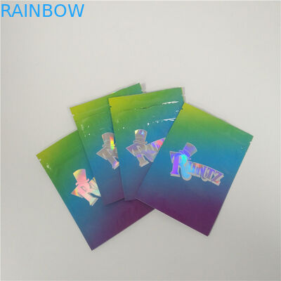 3.5 그램은 지플락 알루미늄 호일이 주머니 윤전 그라비어 인쇄를 위로 서 있는 Mylar를 위로 서 있습니다