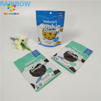 다채로운 작은 Mylar 알루미늄 호일 음식 패킹 부대는 건빵/건조한 과일을 위한 자물쇠를 지퍼로 잠급니다