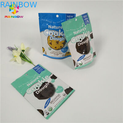 다채로운 작은 Mylar 알루미늄 호일 음식 패킹 부대는 건빵/건조한 과일을 위한 자물쇠를 지퍼로 잠급니다