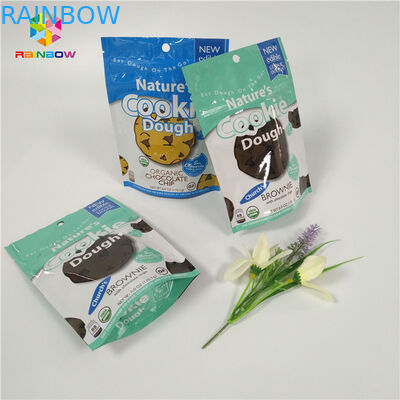 다채로운 작은 Mylar 알루미늄 호일 음식 패킹 부대는 건빵/건조한 과일을 위한 자물쇠를 지퍼로 잠급니다