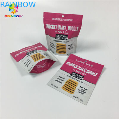 차/분말/커피는 지퍼 주머니 부대 냄새 증거 많은 광택이 없는 Doypack를 위로 서 있습니다