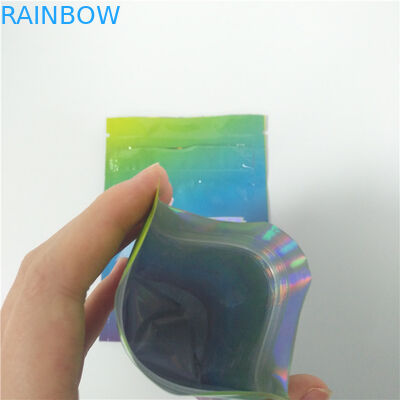 포장 3.5 그램은 플라스틱 주머니 Mylar 지플락 잡초 Runtz 대마 부대를 위로 서 있습니다