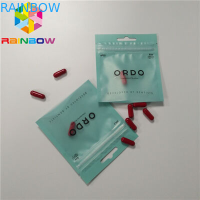 3 옆 물개에 의하여 밀봉되는 알약 포일 주머니 포장 알루미늄 호일 지플락 주문 인쇄