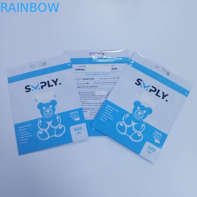 Cbd를 포장하는 아이 저항하는 초본 향은 캡슐을 위한 포일 Gravnre 인쇄를 자루에 넣습니다