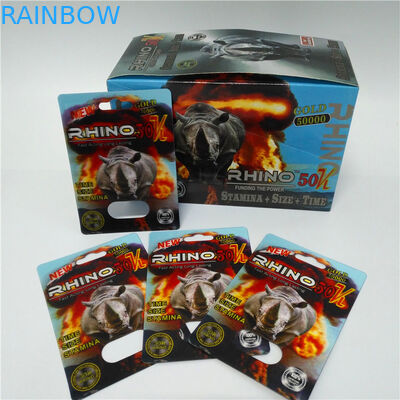 ZEN 수상 남성 성적인 성과 증진 알약 물집 포장 종이상자