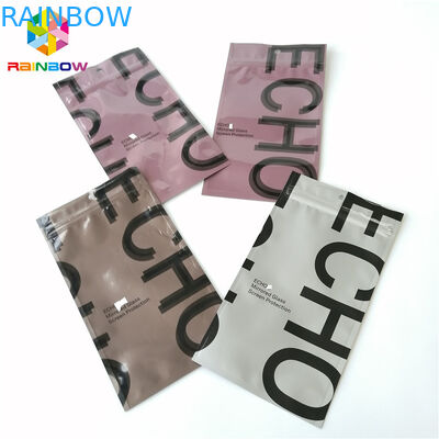 알루미늄 호일 지플락 패킹은 3 편들어진 밀봉한 플라스틱 빈 차 주머니를 자루에 넣습니다