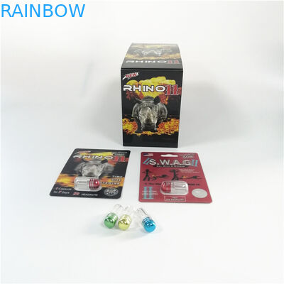 코뿔소 포장 남성 증진 알약 3d 알약 물집 패킹 69의 시리즈 물집 카드