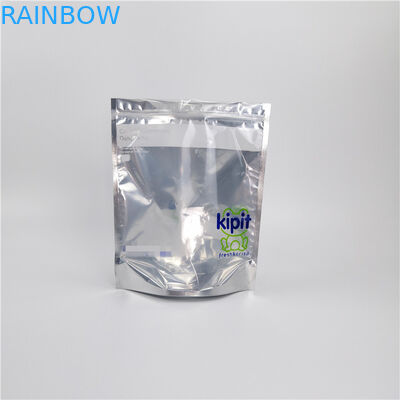 레이저 영화 화장용 포장 부대는 내구재를 인쇄하는 주머니에 의하여 주문을 받아서 만들어진 로고를 위로 서 있습니다