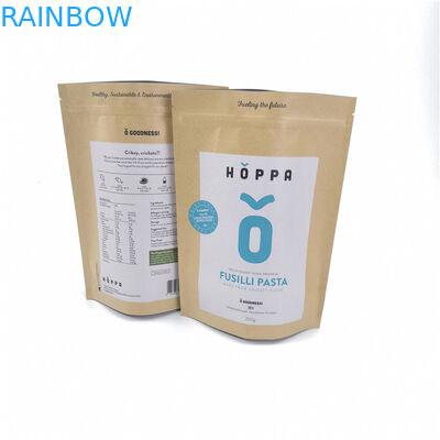 포장 음식을 위한 재상할 수 있는 Kraft에 의하여 주문을 받아서 만들어지는 종이 봉지 개인 상표 내구재