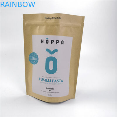 포장 음식을 위한 재상할 수 있는 Kraft에 의하여 주문을 받아서 만들어지는 종이 봉지 개인 상표 내구재