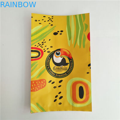 4개의 플라스틱 인스턴트 커피 힘 향낭 차 포장을 포장하는 측에 의하여 밀봉되는 포일 주머니