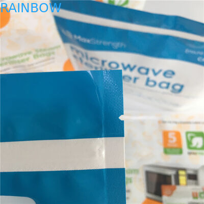 오븐 전자 요리는 액체 유기 수프 포장을 위한 지퍼 주머니를 위로 서 있습니다