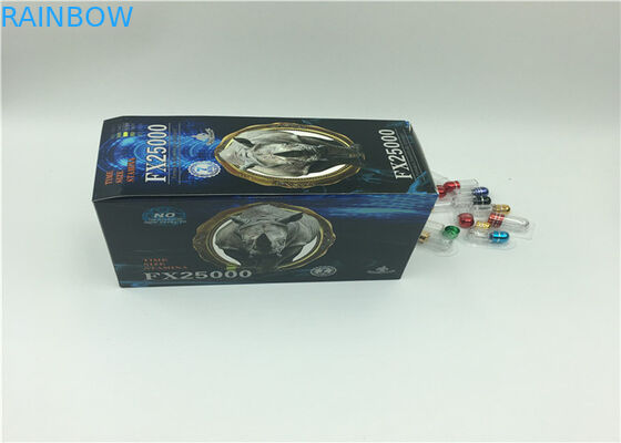 까만 Mamba 3D 효력 물집 카드 주문을 받아서 만들어진 포장 캡슐 성 알약은 디자인합니다