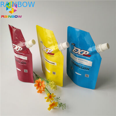 재사용할 수 있는 액체는 주둥이 주머니 포장 유아식 패킹 짜기 부대를 위로 서 있습니다