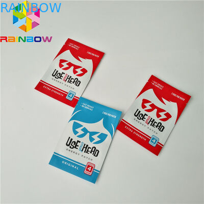 4x6 인치 알루미늄 호일 주머니 포장 냄새 증거에 의하여 박판으로 만들어지는 Mylar 플라스틱 주문 로고