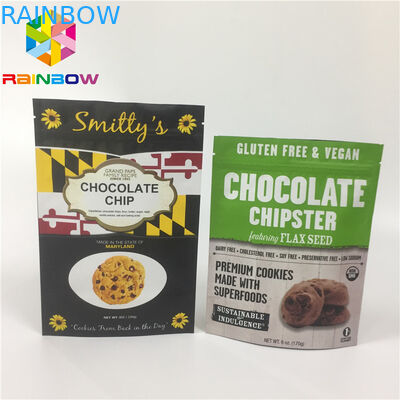 견과를 위한 Resealable 최고 지플락 알루미늄 호일 광택이 없는 Doypack 주머니 부대는/과일을 말립니다