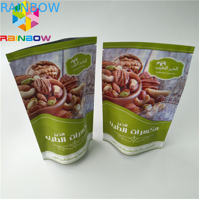 250g 500g는 주문 포일을 포장하는 과일 포일 주머니를 말립니다 일렬로 세워진 밑바닥 삼각천이 위로 자루에 넣는 서 있는